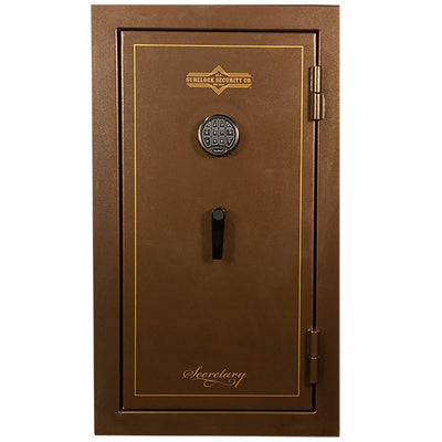 42 in. Secretary Office Gun Safe, Bronze - Super Arbor