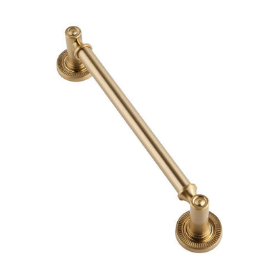 Minted 6 in. Center-to-Center Satin Brass Cabinet Pull - Super Arbor