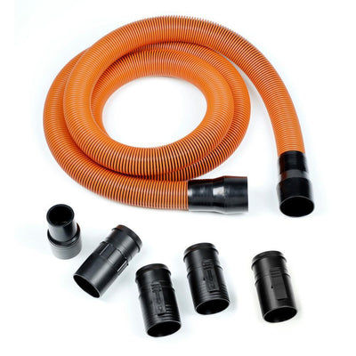 1-7/8 in. x 10 ft. Pro-Grade Locking Vacuum Hose Kit for RIDGID Wet/Dry Shop Vacuums - Super Arbor