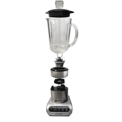 Kitchen Magic Collection 59 oz. 3-Speed Silver Professional Blender - Super Arbor