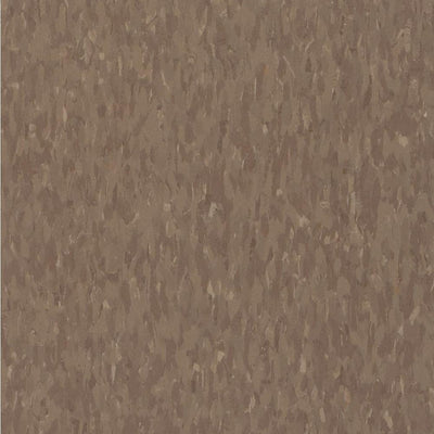 Armstrong Imperial Texture VCT 12 in. x 12 in. Chocolate Standard Excelon Commercial Vinyl Tile (45 sq. ft. / case) - Super Arbor