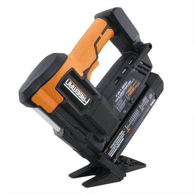 Cordless 20-Volt 4-in-1 18-Gauge 2 in. Flooring Nailer and Stapler with Lithium-Ion Batteries, Case, and Fasteners - Super Arbor