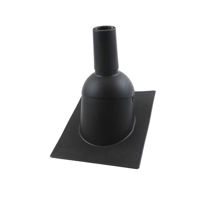 Pipe Boot for 2 in. I.D. Vent Pipe Black Color New Construction/Reroof - Super Arbor