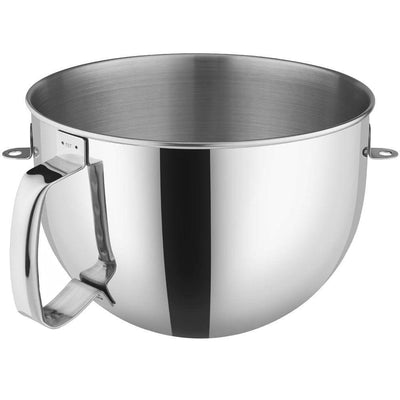 6 Qt. Polished Stainless Steel Bowl with Comfort Handles - Super Arbor