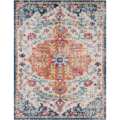 Demeter Ivory 8 ft. x 10 ft. Abstract Area Rug - Super Arbor