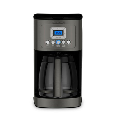 14-Cup Programmable Black Stainless Steel Drip Coffee Maker - Super Arbor