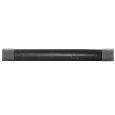 1/2 in. x 1.5 ft. Black Steel Schedule 40 Cut Pipe - Super Arbor