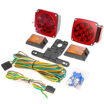 XtremepowerUS 12-Volt LED Universal Mount Combination Trailer Tail Light Kit - Super Arbor
