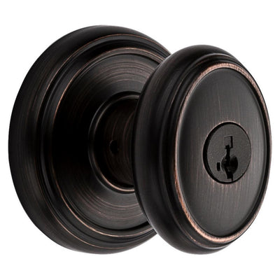 Prestige Carnaby Venetian Bronze Entry Door Knob Featuring SmartKey Security - Super Arbor