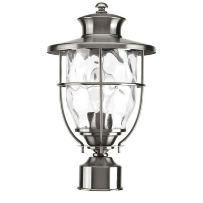 Beacon Collection Outdoor Stainless Steel Post Lantern - Super Arbor
