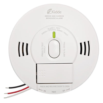 Hardwired 120-Volt TruSense Smoke and Carbon Monoxide Detector with Voice Alert - Super Arbor