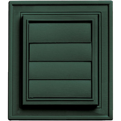 Square Exhaust Siding Vent #028-Forest Green - Super Arbor