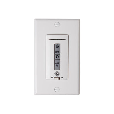 White Hardwired Ceiling Fan Wall Switch - Super Arbor