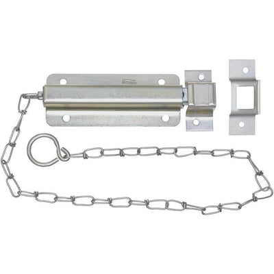 6 in. Zinc Plated Chain Bolt - Super Arbor