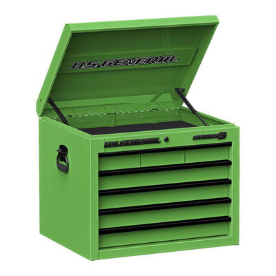 U.S. GENERAL 27 in. x 22 in. Top Chest, Series 3, Green - Super Arbor