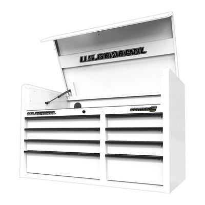 U.S. GENERAL 42 in. x 22 in. Top Chest, Series 3, White - Super Arbor