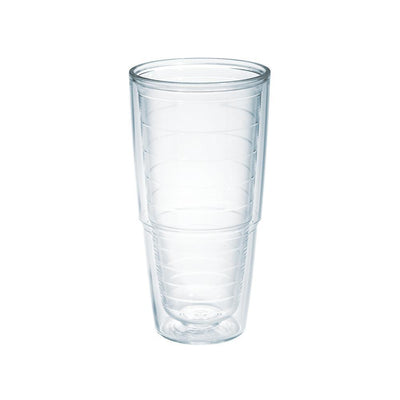 Clear 24 oz. Double Walled Insulated Tumbler No Lid - Super Arbor