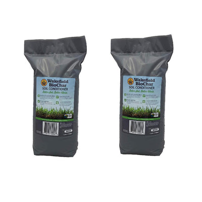 Wakefield 1 Gal. Premium Biochar Organic Garden Soil Conditioner (2-Pack) - Super Arbor