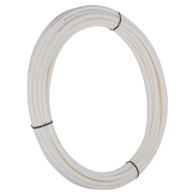 1/4 in. (3/8 in. O.D.) x 50 ft. Coil White PEX Pipe - Super Arbor