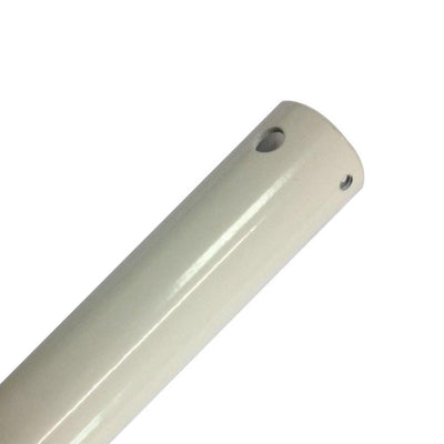 24 in. White Extension Downrod