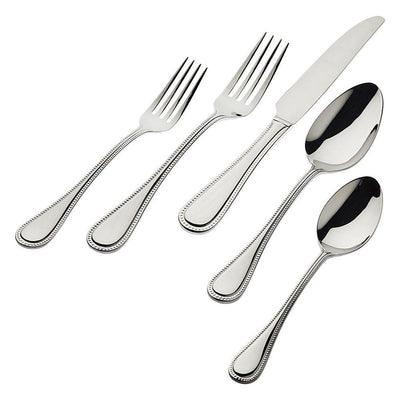 77-Piece Stainless Steel Flatware Set (Service for 12) - Super Arbor