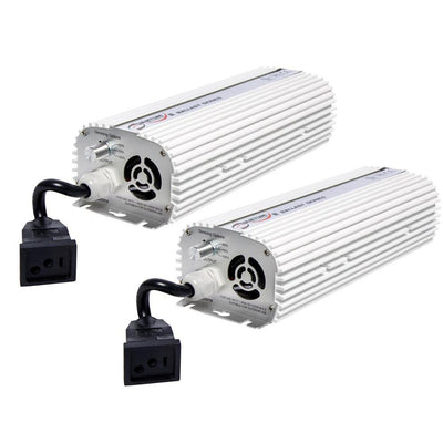 600-Watt High-Pressure Sodium and Metal Halide Dimmable Digital Grow Light Lamp Ballasts (2-Pack) - Super Arbor