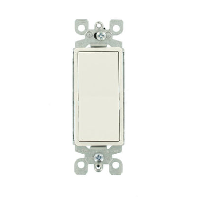 Decora 15 Amp 3-Way Illuminated Switch, White - Super Arbor