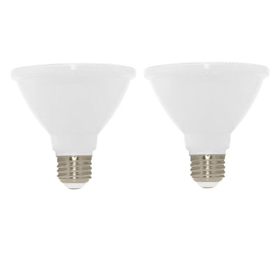 Euri Lighting 75W Equivalent Soft White PAR30 Short Neck Dimmable LED CEC-Certified Light Bulb (2-Pack) - Super Arbor
