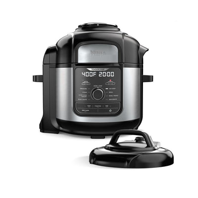 Foodi 8 Qt. Stainless Steel Pressure Cooker and Air Fryer - Super Arbor