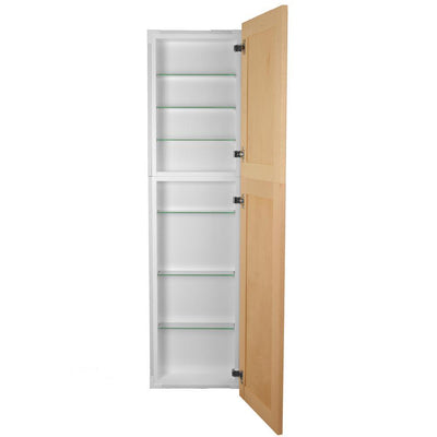 Silverton 14 in. x 56 in. x 4 in. Frameless Recessed Medicine Cabinet/Pantry - Super Arbor