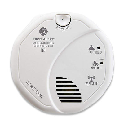 Battery Operated Combination Smoke and CO Detector Z-Wave Wireless - Super Arbor