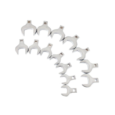 1/2 in. Drive 1-1/16 - 2 in. Crowfoot Wrench Set (14-Piece) - Super Arbor