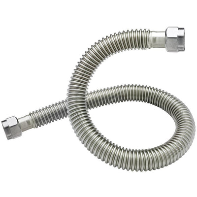3/4 in. FIP x 3/4 in. FIP x 18 in. Coated Stainless Steel Water Heater Connector 3/4 in. I.D. - Super Arbor