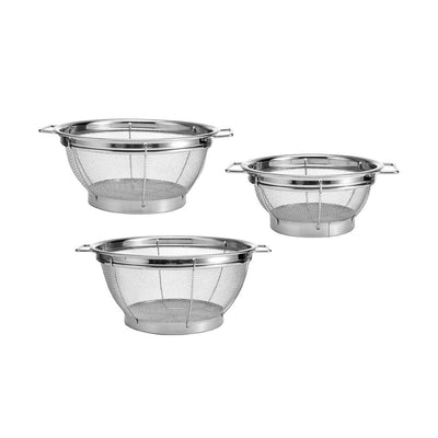 Stainless Steel Sieves (Set of 3) - Super Arbor