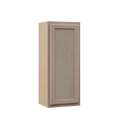 Hampton Assembled 15x36x12 in. Wall Cabinet in Unfinished Beech - Super Arbor