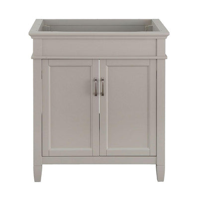 Ashburn 30 in. W x 21.63 in. D Vanity Cabinet in Grey - Super Arbor