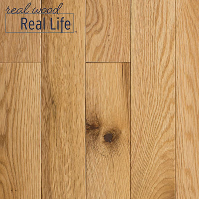 Blue Ridge Hardwood Flooring Red Oak Natural 3/4 in. Thick x 3 in. Wide x Random Length Solid Hardwood Flooring (18 sq. ft. / case) - Super Arbor