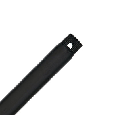 24 in. Black Extension Downrod for 11 ft. Ceilings - Super Arbor
