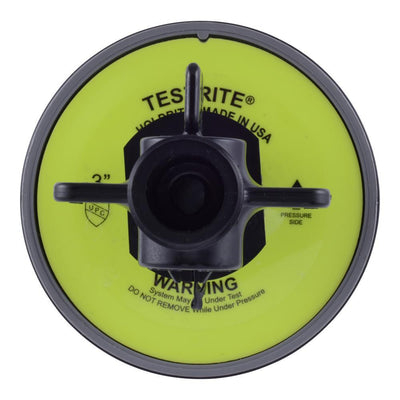 Testrite 3 in. PVC Schedule 40 Test Plug with Valve Fitting - Super Arbor