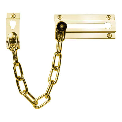 Bright Brass Solid Brass Chain Door Guard - Super Arbor