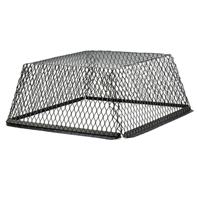 VentGuard 30 in. x 30 in. Roof Wildlife Exclusion Screen in Galvanized Black - Super Arbor