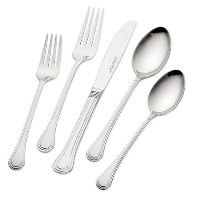 Astley 65-Piece 18/10 Stainless Steel Flatware Set (Service for 12) - Super Arbor