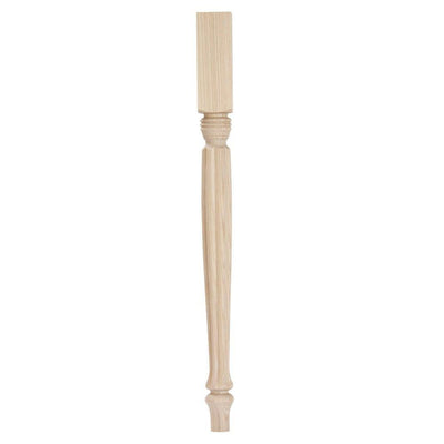 27-1/4 in. Country French Ash Table Leg - Super Arbor