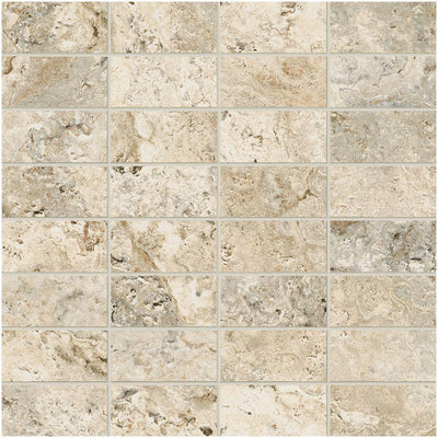 Marazzi Travisano Trevi 12 in. x 12 in. x 8 mm Porcelain Mosaic Floor and Wall Tile (0.969 sq. ft. / piece) - Super Arbor