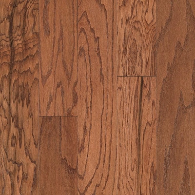 Pergo MAX 5.36-in Gunstock Oak Wirebrushed Engineered Hardwood Flooring (23.25-sq ft)