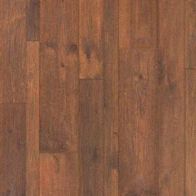 Pergo TimberCraft + WetProtect Waterproof Hillcrest Hickory 7.48-in W x 47.24-in L Handscraped Wood Plank Laminate Flooring