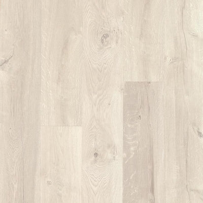 Pergo TimberCraft + WetProtect Waterproof Ocean View Oak 7.48-in W x 4.52-ft L Embossed Wood Plank Laminate Flooring