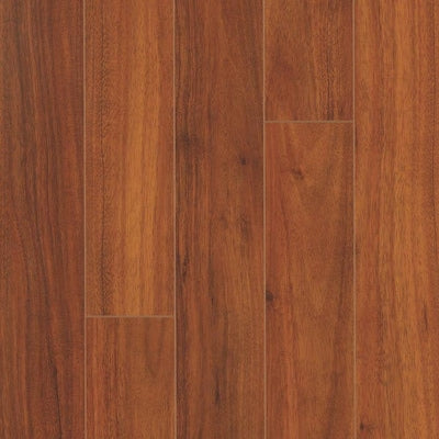 QuickStep Studio + Spill Repel Laguna Acacia 5.23-in W x 3.93-ft L Smooth Wood Plank Laminate Flooring