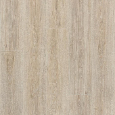 Pergo Portfolio + WetProtect Waterproof Crema Oak 7.48-in W x 3.93-ft L Embossed Wood Plank Laminate Flooring