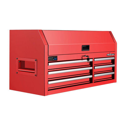 42 in. 6- Drawer Top Chest in Red - Super Arbor